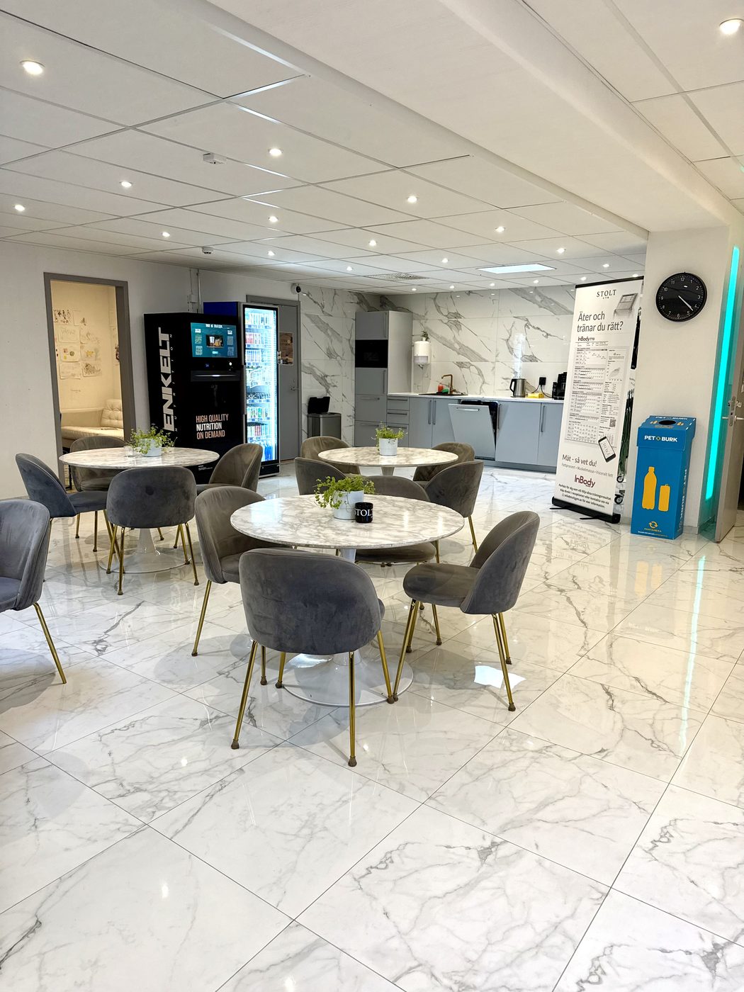 Lounge på Stolt Gym