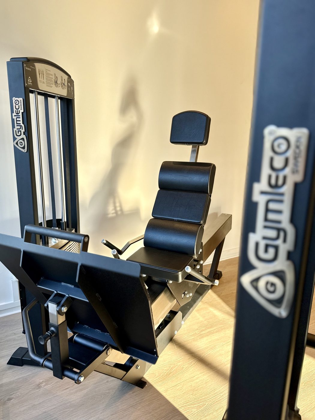 Benpress och bencurl från Gymleco