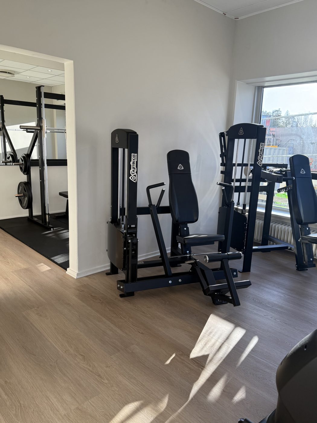 Maskiner för bröst och axlar från Gymleco